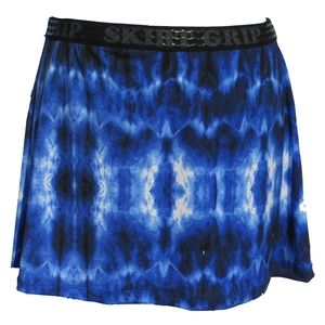 SKIRT GRIP BLUE TIE DYE ATHLETIC SKIRT